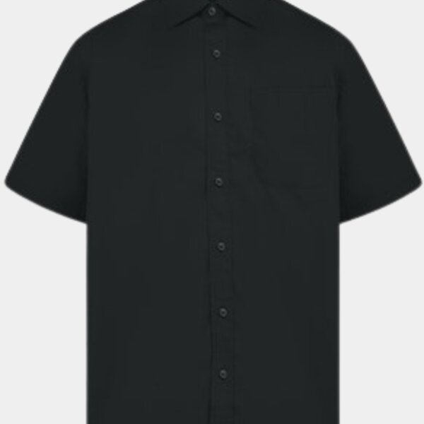 CLASSIC SHORT SLEEVE POPLIN SHIRT 120GSM MENS Thumbnail