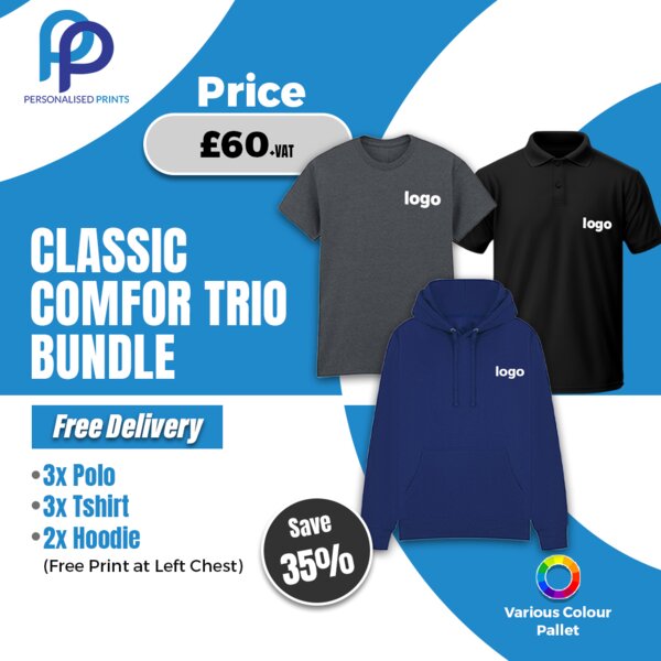 Classic Comfort Trio with Complimentary Logo Thumbnail