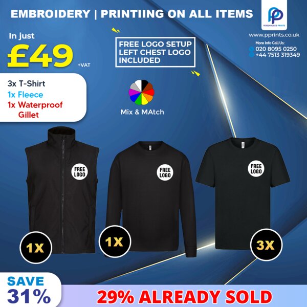 "Layered Comfort Essentials with Free Logo"  Thumbnail