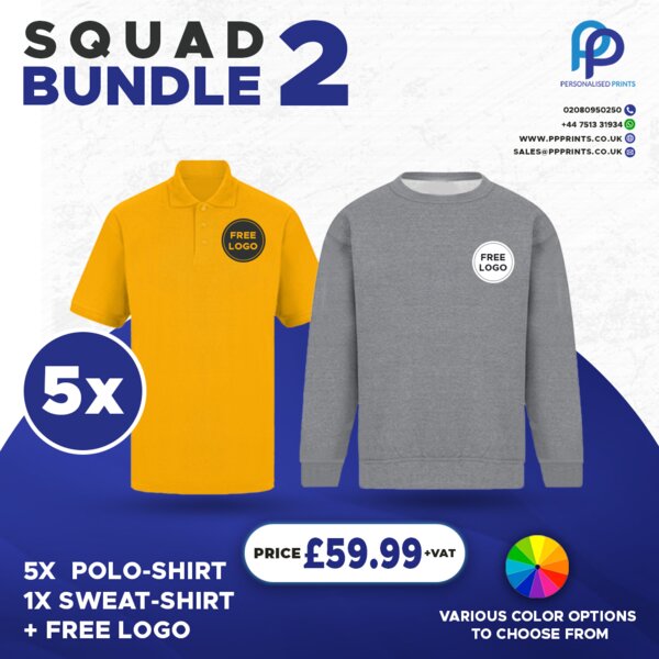 Squad Bundle 2 + Free Left Chest Logo Thumbnail