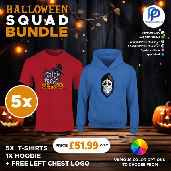 Halloween Squad Bundle + Free Left Chest Logo Thumbnail