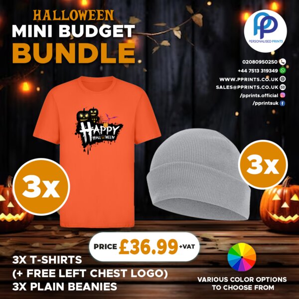 Halloween Mini Budget Bundle + Free Left Chest Logo Thumbnail