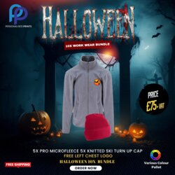 Halloween 10X Work Wear Bundle + Free Left Chest Logo Thumbnail