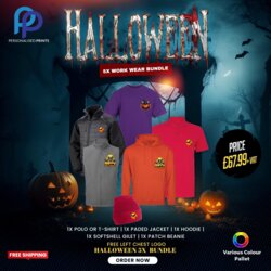 Halloween 5X Work Wear Bundle + Free Left Chest Logo Thumbnail