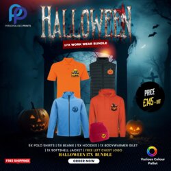 Halloween 17X Work Wear Bundle + Free Left Chest Logo Thumbnail