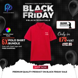 Black Friday 6X Polo Shirt Bundle + Free Left Chest Logo Thumbnail