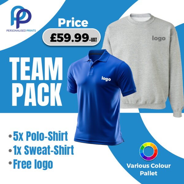 Team Pack + Free Left Chest Logo Thumbnail