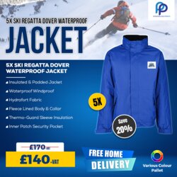 5X Ski Regatta Dover Waterproof Jacket Thumbnail